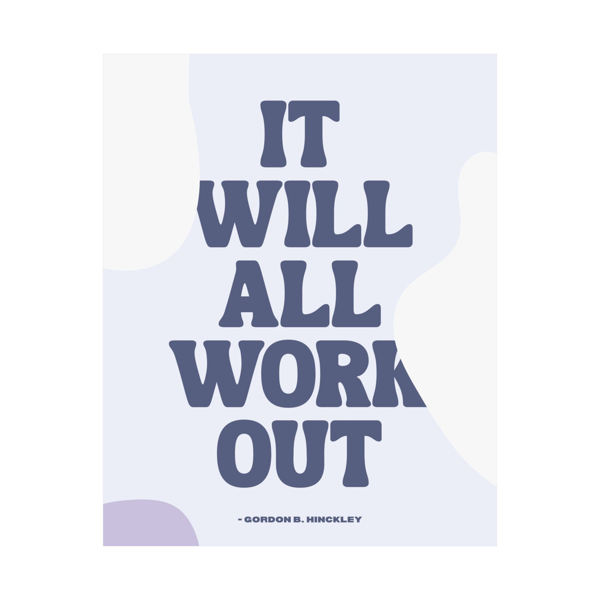 It Will All Work Out