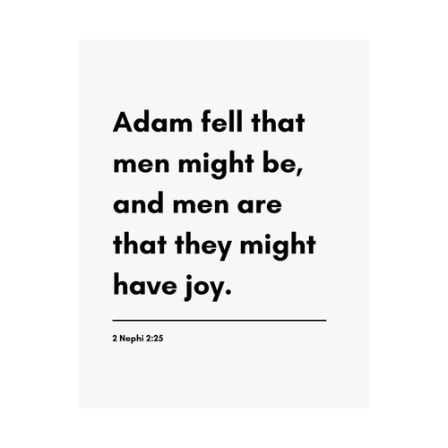 2 Nephi 2:25